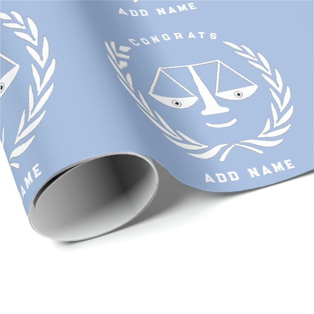 Papel De Presente Creative Lawyer Gift (Ponta do rolo)
