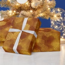 Creme Brilho Dourado Mel Morno Padrão Glitter