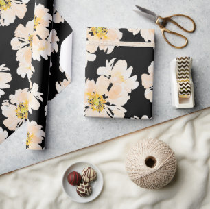 Papel De Presente Creme de água, cor de ervilha, design