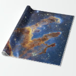 Papel De Presente criação de pilares Webb Space Telescope Science na<br><div class="desc">criação de pilares Webb Space Telescope ciência nasa universo galáxia astronomia</div>