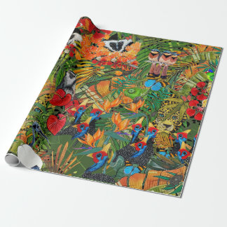 Papel De Presente Criação Selvagem