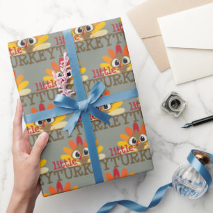 Papel De Presente Crianças engraçadas festejaram um pequeno padrã