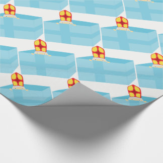 Papel De Presente Crianças Inúteis Arte Bela Rua Engraçada Nick Sint