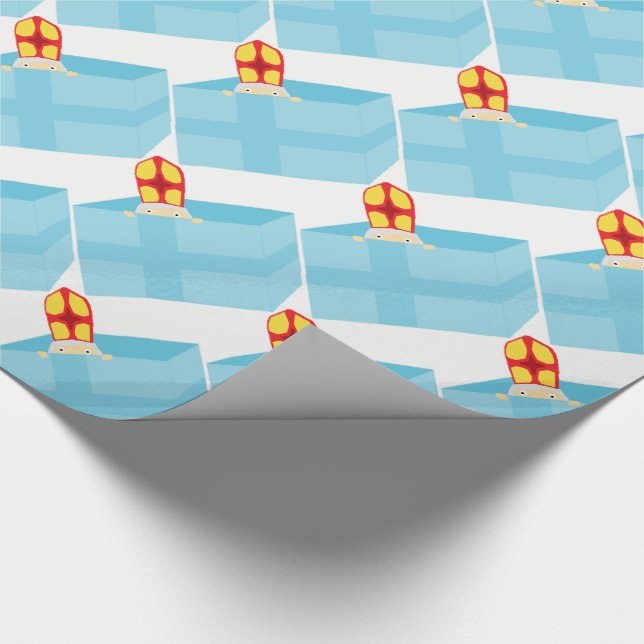 Papel De Presente Crianças Inúteis Arte Bela Rua Engraçada Nick Sint (Ponta)