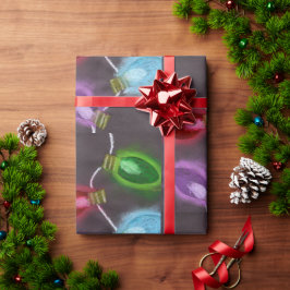 Papel De Presente CriançasArt para COC - Luzes de Natal Brilhantes