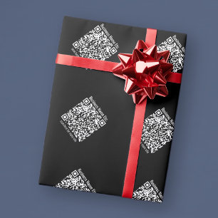 Papel De Presente Criar Código QR Em Azulejos