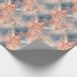 Papel De Presente Crie As Suas Próprias Rosas Brancas Anjos