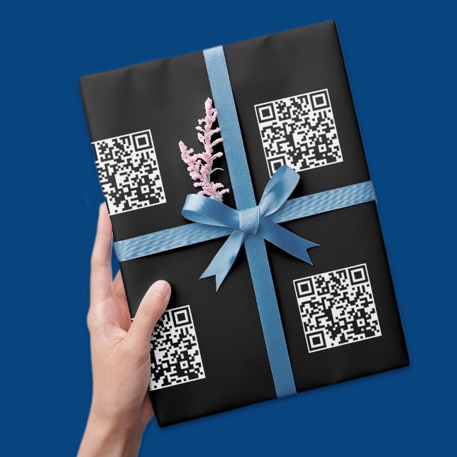 Papel De Presente Crie Instantaneamente Seu Próprio Código QR com Pa (Criador carregado)
