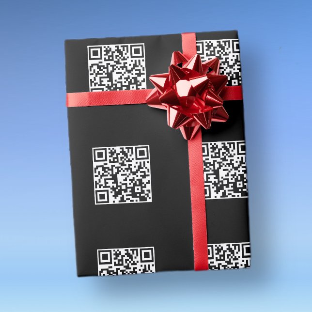 Papel De Presente Crie Instantaneamente um Código QR com Padrão em X (Criador carregado)