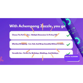 Papel De Presente Crie o seu