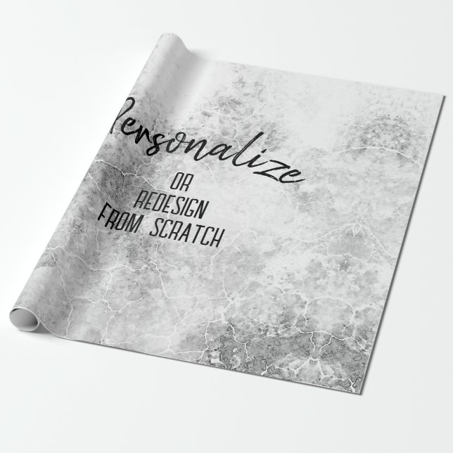 Papel De Presente Crie o Seu Personalizado (Desenrolado)