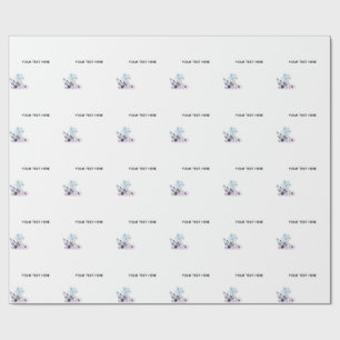 Papel De Presente Crie Seu Próprio Floral