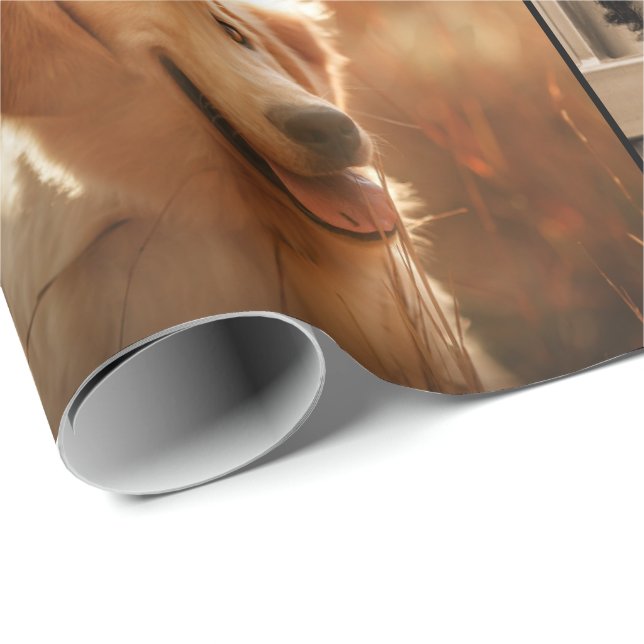 Papel De Presente Crie seu próprio Grid de 12 Fotos Personalizado Mo (Ponta do rolo)
