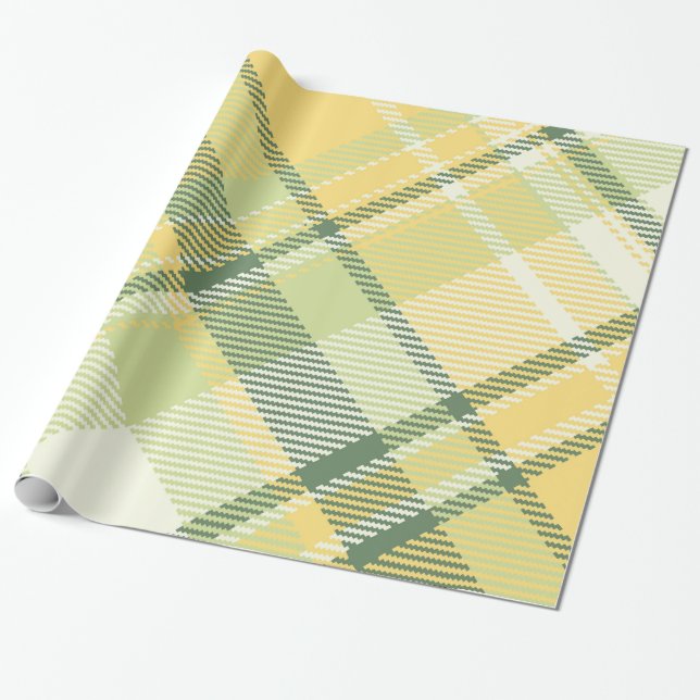 Papel De Presente Crie seu próprio Herringbone personalizado (Desenrolado)