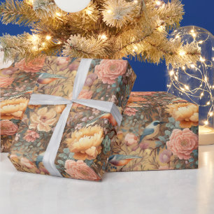 Papel De Presente Crie Seu Próprio Jardim de Romance Vintage com Pás