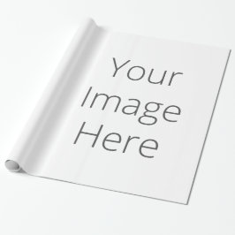 Papel De Presente Crie seu próprio papel brilhante de empacotamento