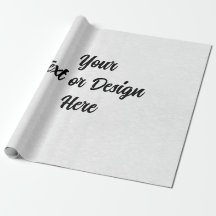 Crie seu próprio papel de empacotamento