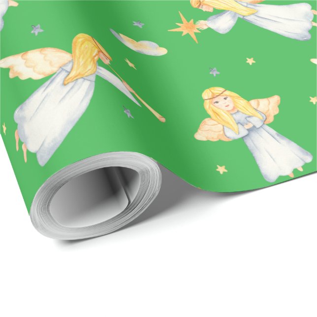 Papel De Presente Crie seus próprios ângulos desenhados de escolha d (Ponta do rolo)