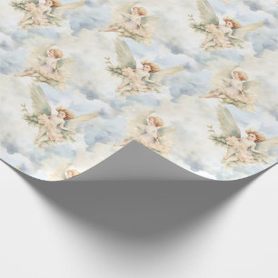 Papel De Presente Crie seus próprios ângulos verdes e rosas cor-de-r