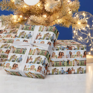 Papel De Presente Crie Sua Própria Colagem de 9 Fotos