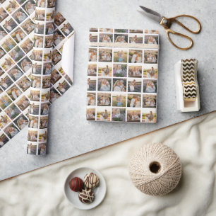 Papel De Presente Crie sua própria grade de 9 fotos personalizada