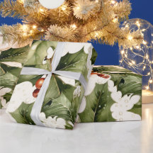 Crie Sua Própria Holly Victoriana Vermelha Elegant