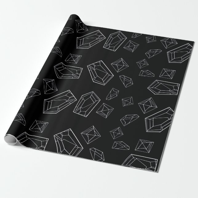 Papel De Presente Cristais (Desenrolado)