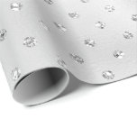 Papel De Presente Cristais Rosa Bolinhas Swarovski Cinza prata<br><div class="desc">Minimalismo e elegância de acordo com as tendências reais da decoração interior. Para muitos glamares de luxo,  florenceK design</div>