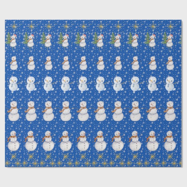 Papel De Presente Cristmas Wrapping Paper (Aberto)