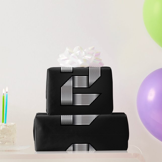 Papel De Presente Crômio Número Dois Papel De Enrolamento (Criador carregado)