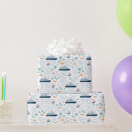 Papel De Presente Cruise Ship