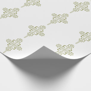 Papel De Presente Cruz Cristã