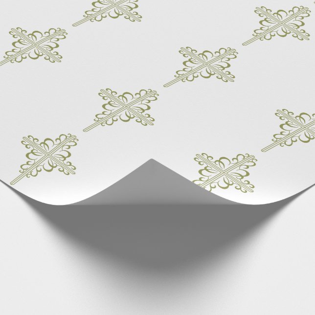 Papel De Presente Cruz Cristã (Ponta)