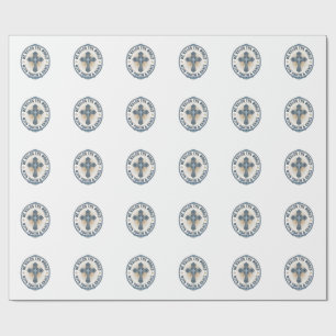 Papel De Presente Cruz Cristã Ele Governa o Mundo