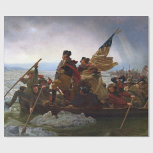 Papel De Presente Cruzando Delaware 1776: General George Washington
