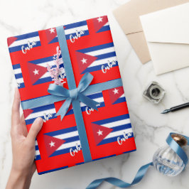 Papel De Presente Cuba: Papel de embrulho, Natal Vermelho, Patriotas