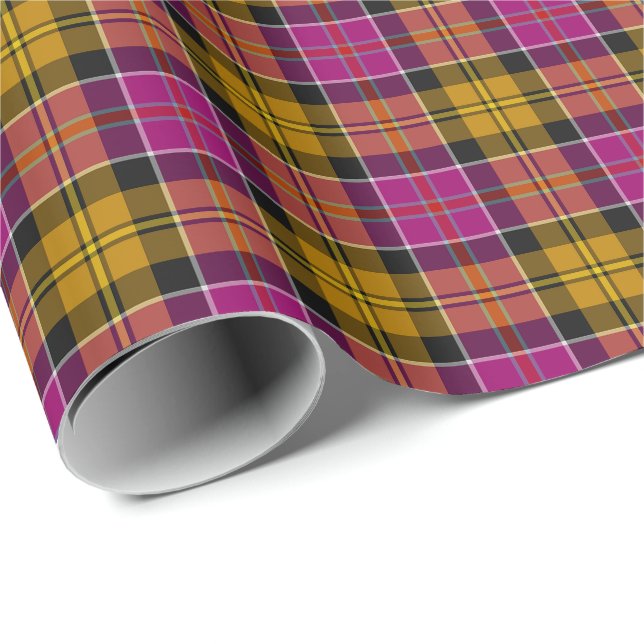 Papel De Presente Culloden Scotland District Tartan (Ponta do rolo)