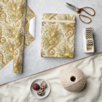 Culpa do Dourado - Bandana Floral Barroco