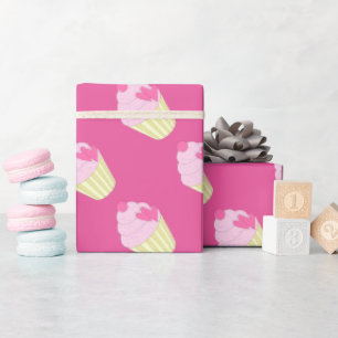 Papel De Presente cupcake decorado ilusima