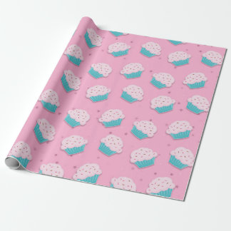Papel De Presente Cupcake Geschenkpapier