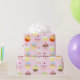 Papel De Presente Cupcakes a rosa (Party Gifts)