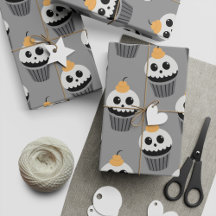 Cupcakes Adoráveis De Rosto Fantasma Para Presente