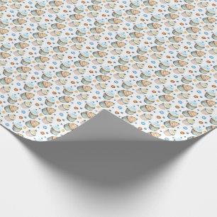 Papel De Presente Cupcakes de aquarela