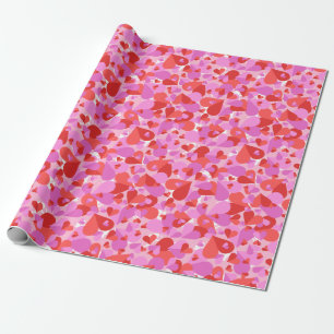 Papel De Presente Cupídeos Mistos Confetti