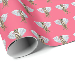 Papel De Presente Cupidos Suricatos