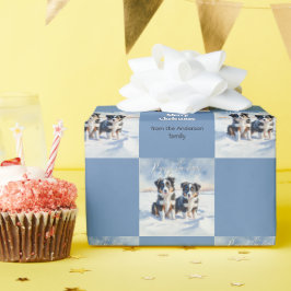 Papel De Presente Cuppies De Coca-Cola Na Neve No Natal