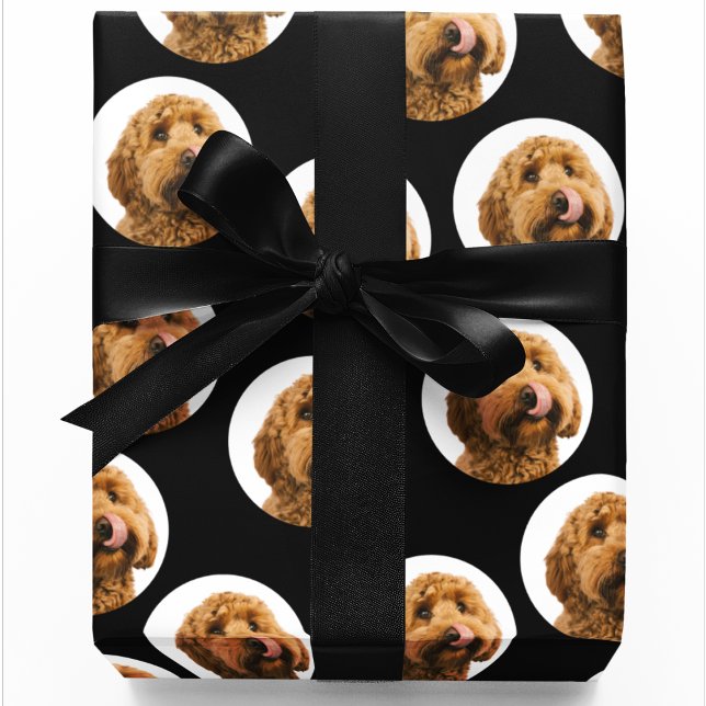 Papel De Presente Custom Pet Photo (Criador carregado)