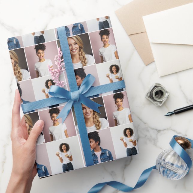 Papel De Presente Custom printed wrapping paper, personalized (Presentear)