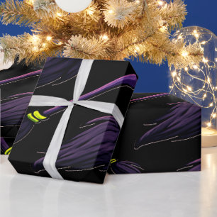 Papel De Presente Cuta Assustadora de Bruxas Spooky