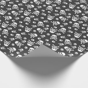 Papel De Presente Cutâneo e osso Branco
